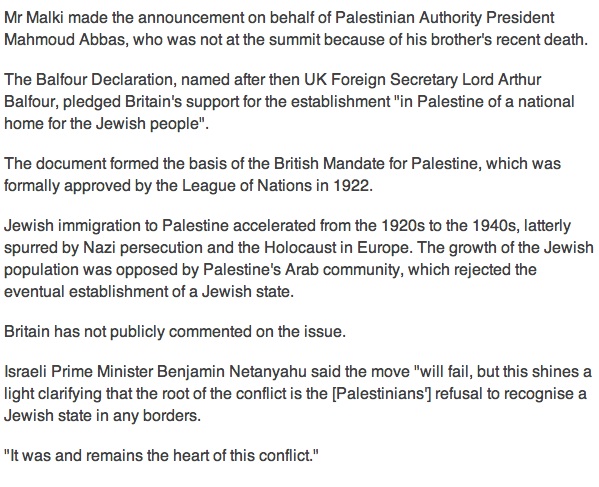 Palestine to sue Britain 2